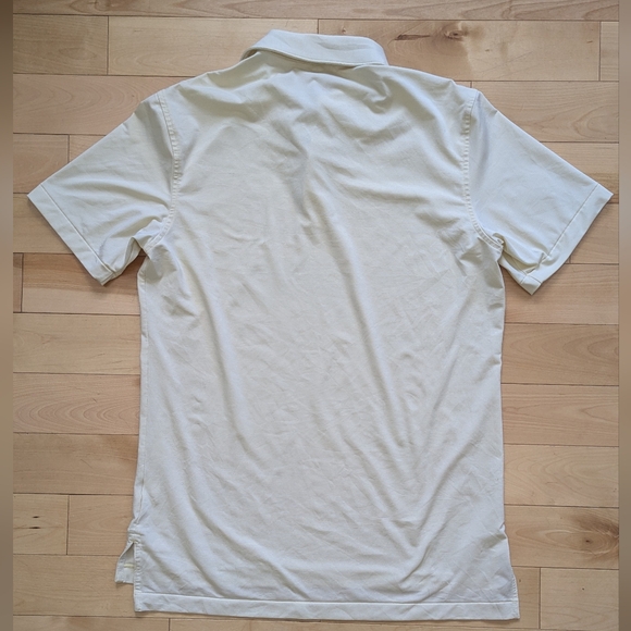 Peter Millar Light Yellow Polo Shirt - Picture 2 of 4